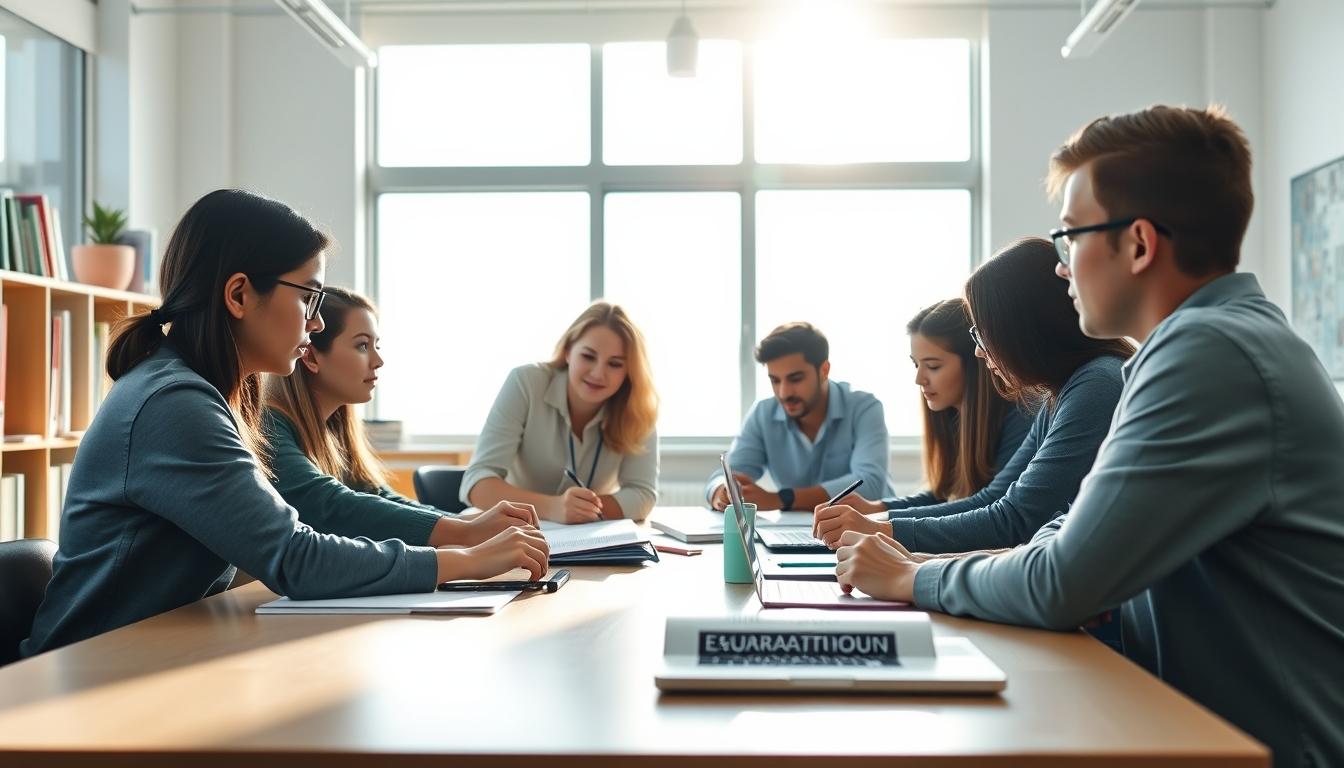 Students and educational resources in a modern learning environment